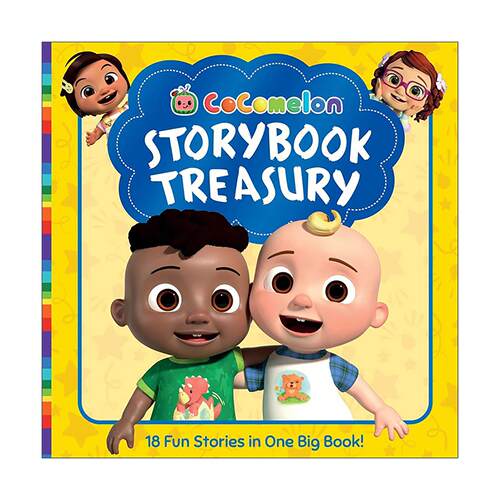 英文原版 CoComelon Storybook Treasury 可可瓜瓜18个故事集 精装 英文版 进口英语原版书籍