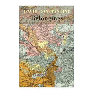 英文原版 Belongings 所有物 诗歌 大卫·康斯坦丁 Bloodaxe血斧出版社 英文版 进口英语原版书籍