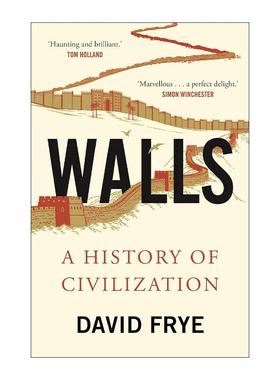 英文原版 Walls 墙 血与砖的文明史 David Frye 英文版 进口英语原版书籍