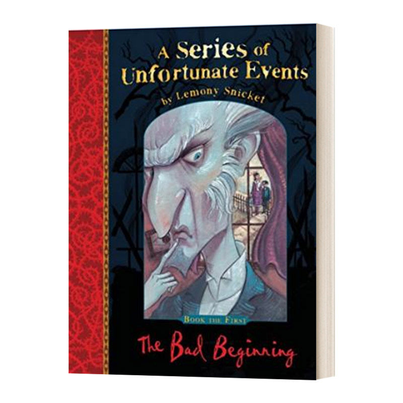 英文原版 The Bad Beginning 波特莱尔大冒险1 悲惨的开始 英文版 进口英语原版书籍