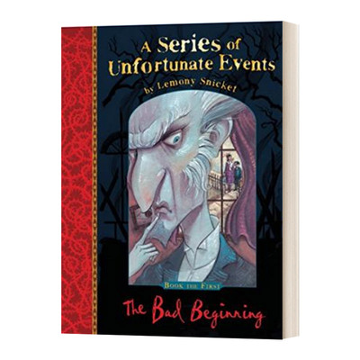 英文原版 The Bad Beginning 波特莱尔大冒险1 悲惨的开始 英文版 进口英语原版书籍
