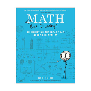 英文原版 Math with Bad Drawings 欢乐数学 一本充满 烂插画 的快乐数学启蒙书 英文版 进口英语原版书籍