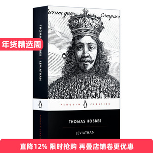 英文原版 Leviathan Penguin Classics 利维坦 霍布斯经典哲学 英文版 进口英语原版书籍