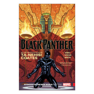 复仇者 Black 新世界 漫威漫画 Avengers New Part The 黑豹 书籍 进口英语原版 Book Panther 第一部分 World 英文原版