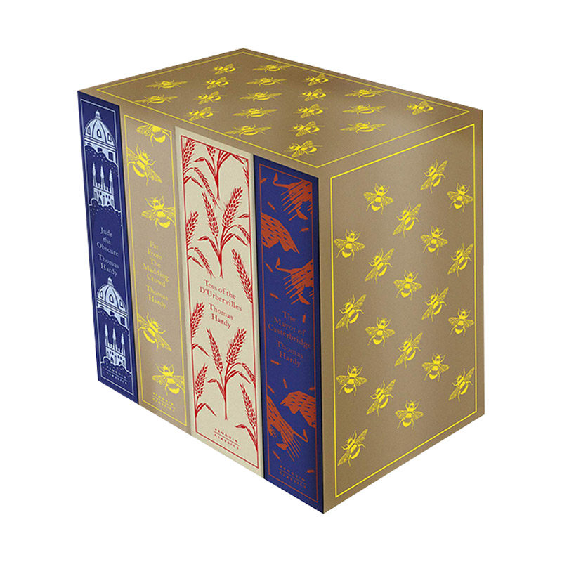 Thomas Hardy Boxed Set 企鹅布纹布面经典系列 托马斯·哈代 盒装四本 精装进口原版英文书籍