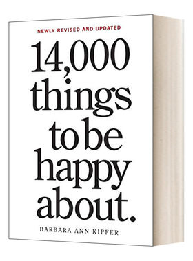 英文原版 14 000 Things to Be Happy About 让人开心的14000件事 英文版 进口英语原版书籍