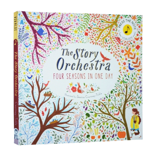 交响乐团发声书 维瓦尔第四季音乐故事 有声绘本小猫头鹰社管弦乐队 The Story Orchestra Four Seasons in One Day 进口英文原版