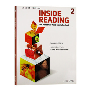 Reading Student 英文原版 Inside 进口英语书 Oxford 牛津学术阅读2 Zwier Level 书 牛津Inside系列学术教材 Book OUP Lawrence