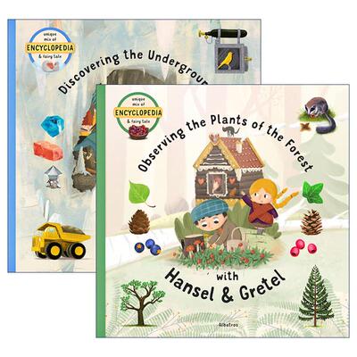 英文原版 Fairytale Encyclopedia 童话百科全书系列2册 儿童精装自然科普绘本 Tom Velcovsky 英文版 进口英语原版书籍