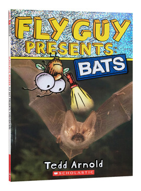 英文原版 Fly Guy Presents #6 Bats Scholastic Reader  Level 2 苍蝇小子6 蝙蝠 英文版
