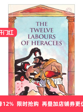 英文原版 The Twelve Labours Of Heracles 十二试炼 赫拉克勒斯 古希腊罗马神话传说故事 英文版 进口英语原版书籍