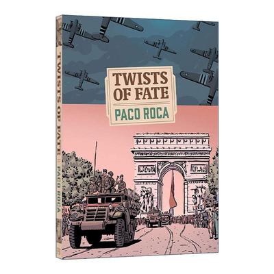 英文原版 Twists of Fate 命运的曲折 二战史漫画 西班牙动画电影皱纹编剧帕科·罗卡 精装 英文版 进口英语原版书籍