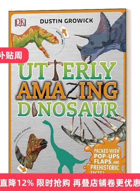 Utterly Amazing Dinosaur 绝对惊人的恐龙 精装进口原版英文书籍