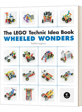 英文原版 The LEGO Technic Idea Book 乐高创意搭建指南 车轮奇迹 车辆篇 Wheeled Wonders 英文版 进口英语原版书籍