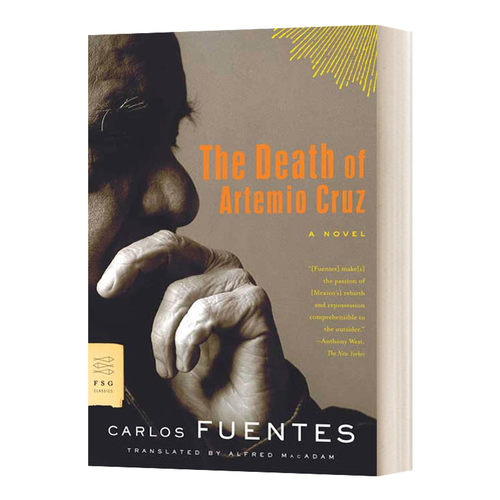 The Death of Artemio Cruz 阿尔特米奥·克罗斯之死 卡洛斯·富恩特斯 Carlos Fuentes 墨西哥革命主题小说 进口原版英文书籍