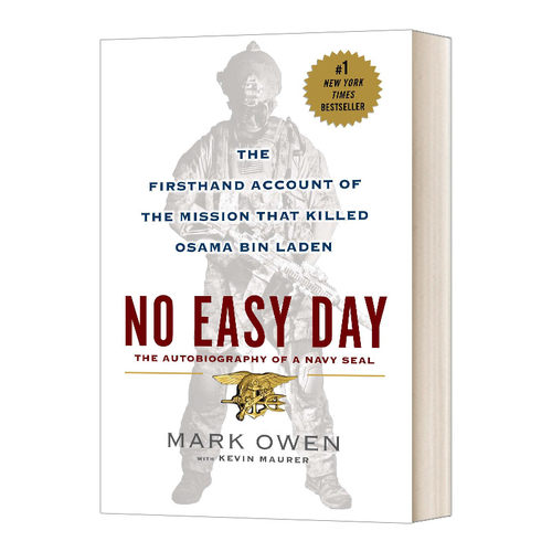 英文原版 No Easy Day 艰难一日 英文版 进口英语原版书籍
