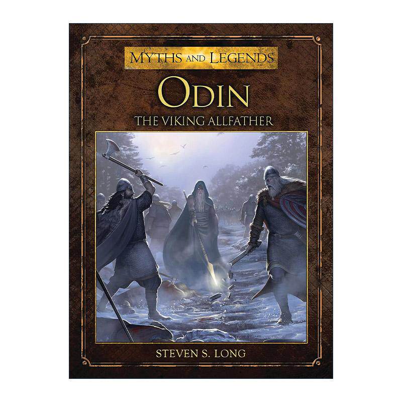 英文原版 Odin 北欧众神之王奥丁 彩色插画 神话传说再现系列 英文版 进口英语原版书籍