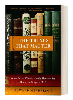 英文原版 The Things That Matter 重要的事情 七部经典小说对人生阶段的阐述 文学评论 Edward Mendelson 英文版 进口书籍