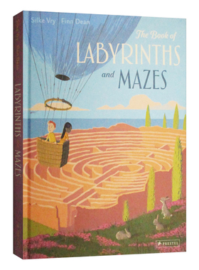 The Book of Labyrinths and Mazes 迷宫之书 精装进口原版英文书籍