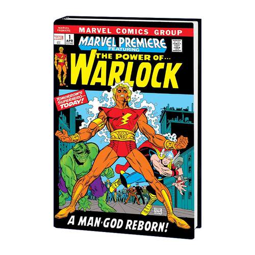 英文原版 Adam Warlock Omnibus 魔士亚当精选集 精装经典收藏版 漫威漫画 神奇四侠 Stan Lee 英文版 进口英语原版书籍