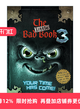英文原版 The Little Bad Book #3 Your Time Has Come 小坏书系列3 到你了 儿童怪异有趣故事少儿趣味插画精装绘本 Magnus Myst
