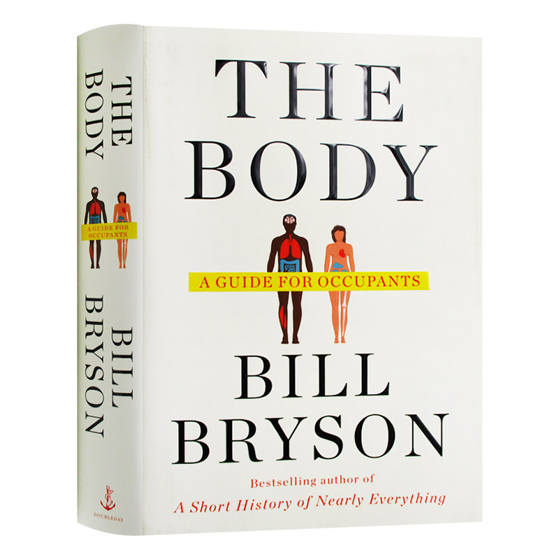 人体简史 你的身体30亿岁了 The Body A Guide for Occupants 英文原版 比尔布莱森 Bill Bryson 人体百科全书 英文版进口英语书籍