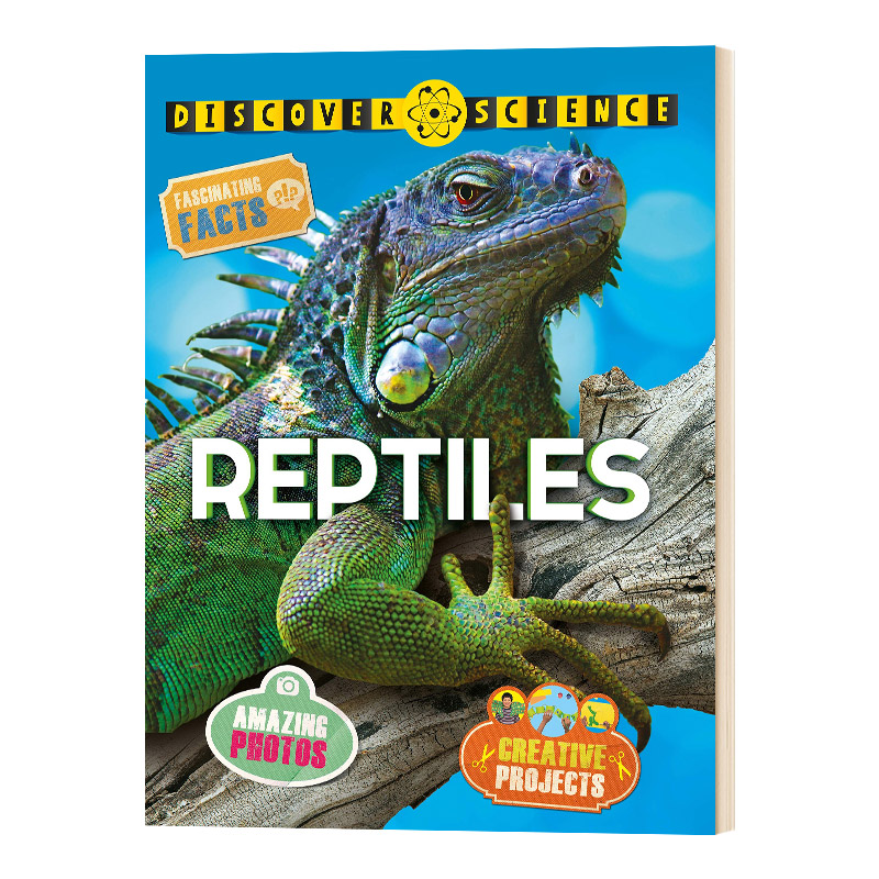 Discover Science: Reptiles 发现科学系列科普绘本：爬行动物进口原版英文书籍