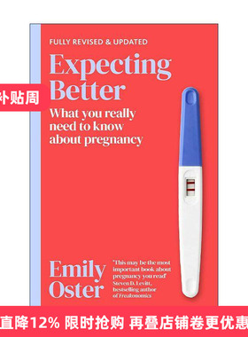 英文原版 Expecting Better 一个经济学家的怀孕指南 2024修订更新版 艾米丽·奥斯特 英文版 进口英语原版书籍