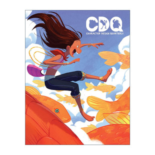 刊26 书籍 Design 进口英语原版 人物设计指南 绘画插画游戏动漫3D建模进口画册 CDQ角色设计季 Quarterly Character 英文原版