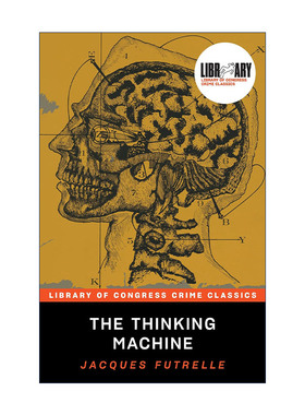 英文原版 The Thinking Machine 思考机器 美国国会图书馆经典犯罪推理系列 Jacques Futrelle 英文版 进口英语原版书籍