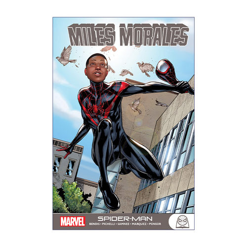 英文原版 Miles Morales Spider-Man 迈尔斯·莫拉莱斯 蜘蛛侠 青少年漫威超级英雄漫画 Brian Michael Bendis 英文版 进口英语书