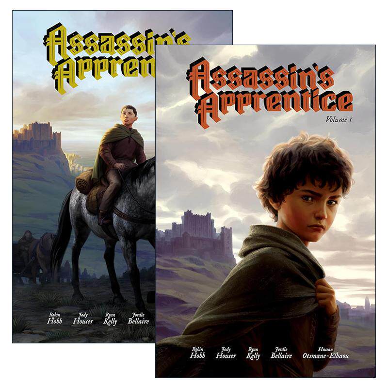 英文原版 Assassin's Apprentice 刺客正传系列2册 黑马漫画 精装 英文版 进口英语原版书籍