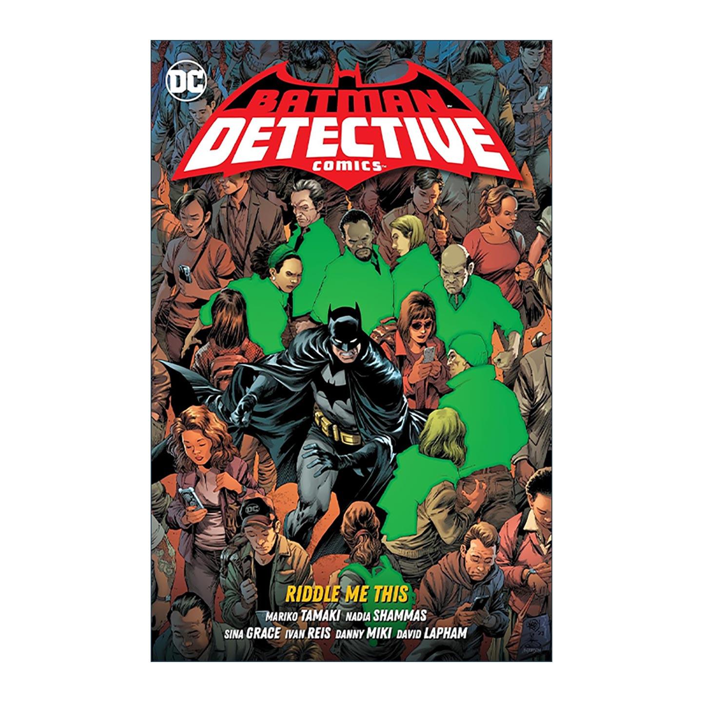 英文原版 Batman Detective Comics Vol.4 Riddle Me This 蝙蝠侠 侦探漫画 卷四 解释这个谜语 DC漫画 英文版 进口英语原版书籍