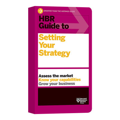 HBR Guide to Setting Your Strategy 哈佛商业评论指南系列 制定战略进口原版英文书籍