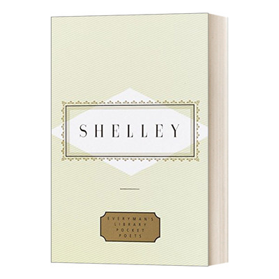英文原版 Shelley Poems Everyman's Library Pocket Poets Series 珀西·比希·雪莱 诗歌人人图书馆口袋诗人系列 进口英语书籍