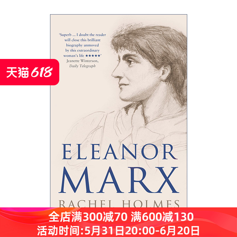 Eleanor Marx她这样的一生爱琳娜·马克思传瑞秋·霍姆斯进口原版英文书籍