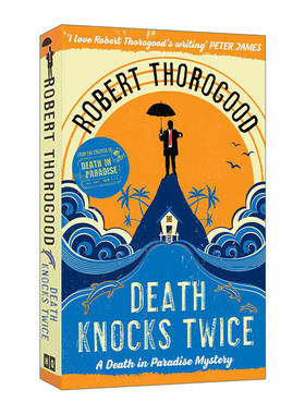 英文原版 A Death In Paradise Mystery 3 Death Knocks Twice 天堂岛疑云3 英国古典推理剧集番外小说  进口英语原版书籍