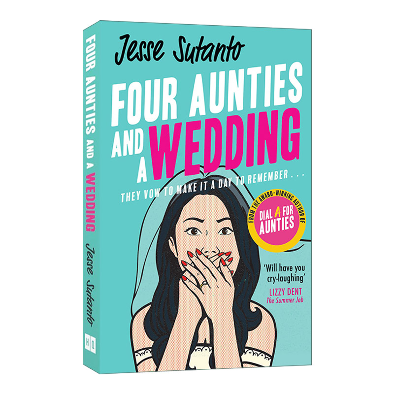 Four Aunties and a Wedding 按A呼叫阿姨2 四个阿姨和一个婚礼进口原版英文书籍