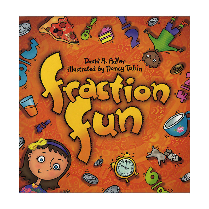 Fraction Fun 分数乐趣 儿童数学启蒙认知绘本 Nancy Tobin进口原版英文书籍
