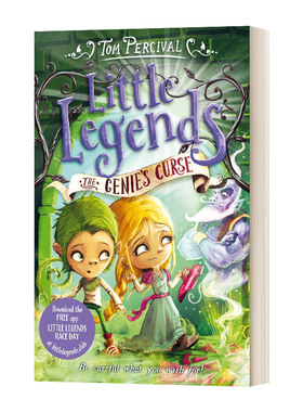 Little Legends #3: The Genie's Curse  怪兽传说：精灵的诅咒进口原版英文书籍