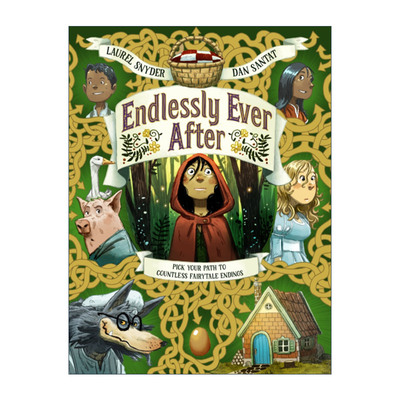 英文原版绘本 Endlessly Ever After 永远讲不完的童话 凯迪克奖插画师Dan Santat 精装绘本 英文版 进口英语原版书籍