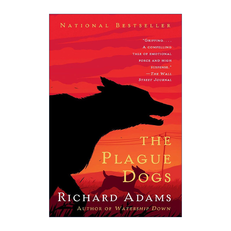 The Plague Dogs 疫病犬 同名电影原著 Richard Adams进口原版英文书籍