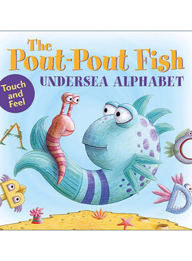 英文原版 The Pout-Pout Fish Undersea Alphabet 噘嘴鱼之海底字母表 纸板书 英文版 进口英语原版书籍