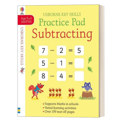 Key Skills Practice Book: Subtracting 5-6 减法进口原版英文书籍