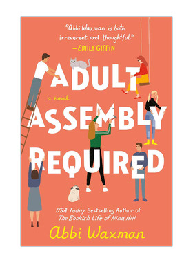 英文原版 Adult Assembly Required 成人集会 女性小说 书痴妮娜的完美生活作者Abbi Waxman 英文版 进口英语原版书籍