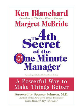 英文原版 The 4th Secret of the One Minute Manager 一分钟经理人的第四个诀窍 精装 英文版 进口英语原版书籍