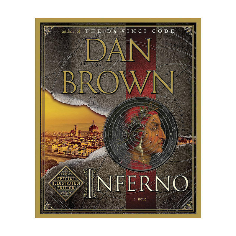 Inferno 地狱 Dan Brown 特别插画版 精装收藏版进口原版英文书籍
