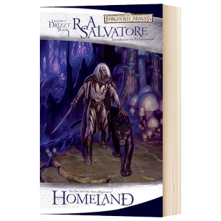 黑暗精灵三部曲1-3 故土 英文原版 Homeland 英文原版小说 龙与地下城主角故事 进口原版英语书籍 R·A·萨尔瓦多 R.A. Salvatore