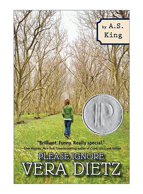 英文原版 Please Ignore Vera Dietz 请忽略薇拉·迪茨 普林兹奖得主A.S. King 青少年小说 英文版 进口英语原版书籍