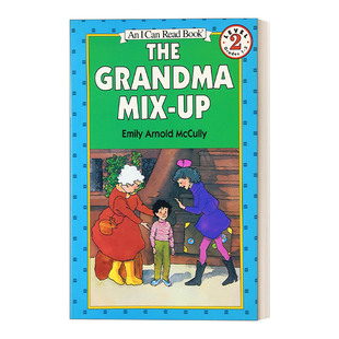 英文原版 The Grandma Mix-Up 汪培珽第四阶段书单 I Can Read 2分级阅读 进口原版英文书籍